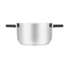 Resto Kitchenware Anser 3,2 L okrúhly čierny nerez