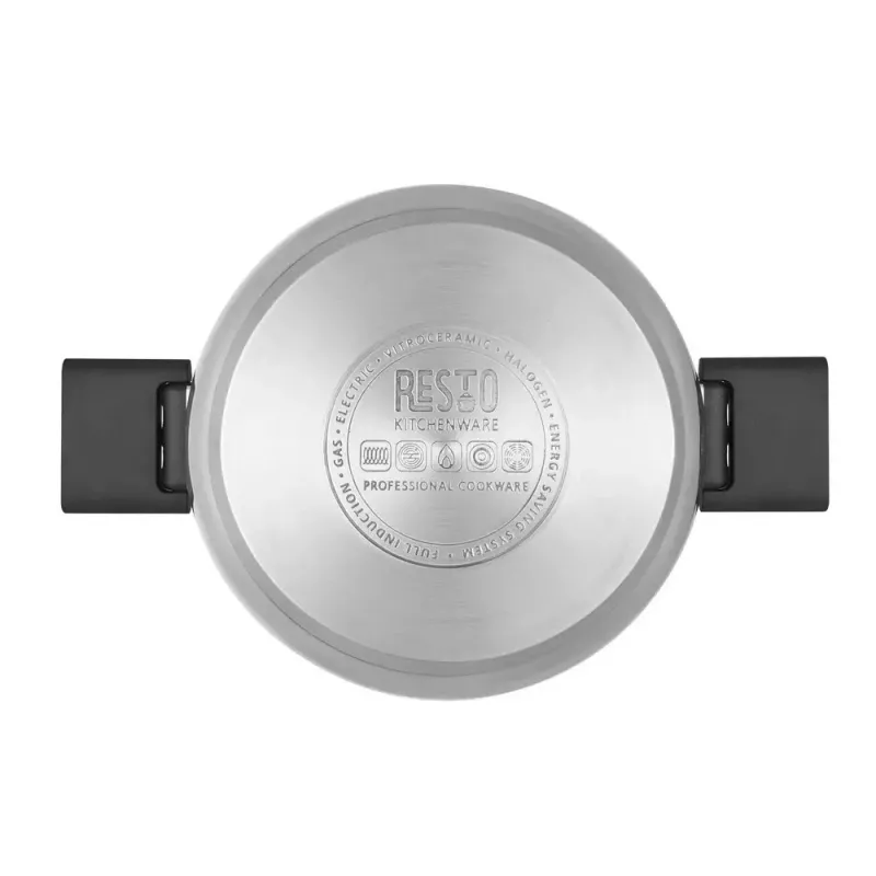 Resto Kitchenware Anser 3,2 L okrúhly čierny nerez
