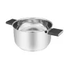 Resto Kitchenware Anser 3,2 L okrúhly čierny nerez