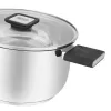 Resto Kitchenware Anser 3,2 L okrúhly čierny nerez