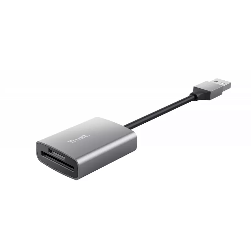 Trust Dalyx 24135 čítačka kariet, USB 3.2 Gen 1, microSD/SD/SDHC/SDXC, strieborná