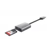 Trust Dalyx 24135 čítačka kariet, USB 3.2 Gen 1, microSD/SD/SDHC/SDXC, strieborná