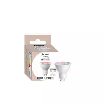 AQARA LED Bulb T2 (GU10, RGB CCT) (LB-L03D) – Zigbee a Thread RGB+CCT LED žiarovka