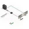 Aktívny prevodník DisplayPort 1.2 na HDMI 2.0 Lindy 41068