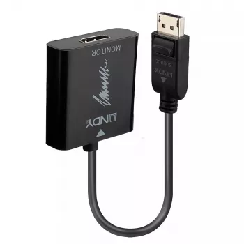 Aktívny prevodník DisplayPort 1.2 na HDMI 2.0 Lindy 41068