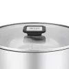 Resto Kitchenware Anser 4,4 L okrúhly čierny nerez