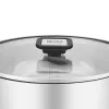 Resto Kitchenware Anser 4,4 L okrúhly čierny nerez
