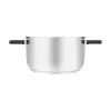Resto Kitchenware Anser 4,4 L okrúhly čierny nerez