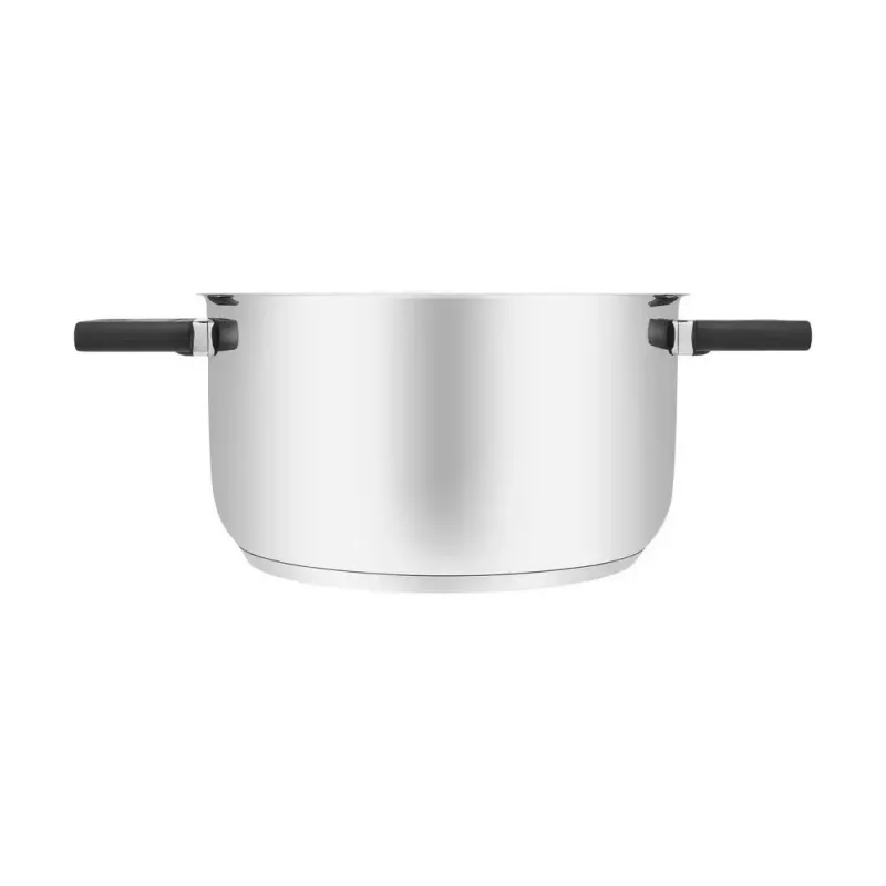 Resto Kitchenware Anser 4,4 L okrúhly čierny nerez