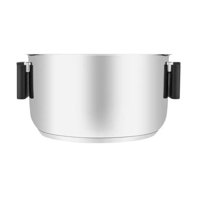 Resto Kitchenware Anser 4,4 L okrúhly čierny nerez