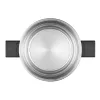 Resto Kitchenware Anser 4,4 L okrúhly čierny nerez