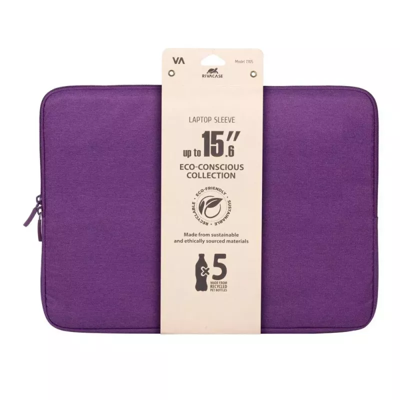 Puzdro na notebook Rivacase Suzuka 7705 39,6 cm 15,6 palcov fialové