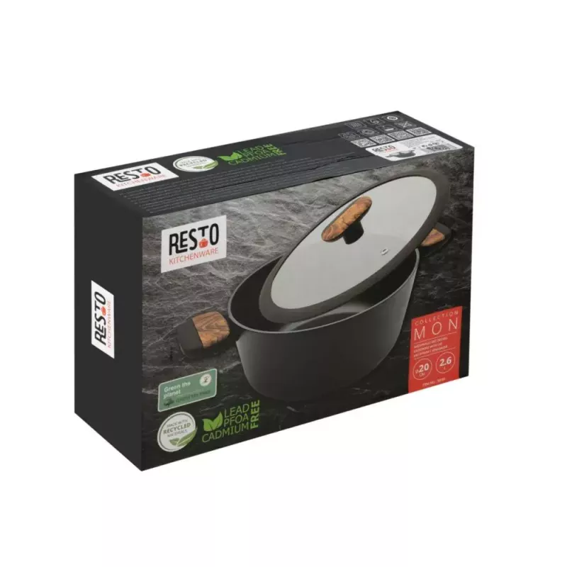Okrúhle kuchynské náčinie Resto Kitchenware Mon 2.6 L