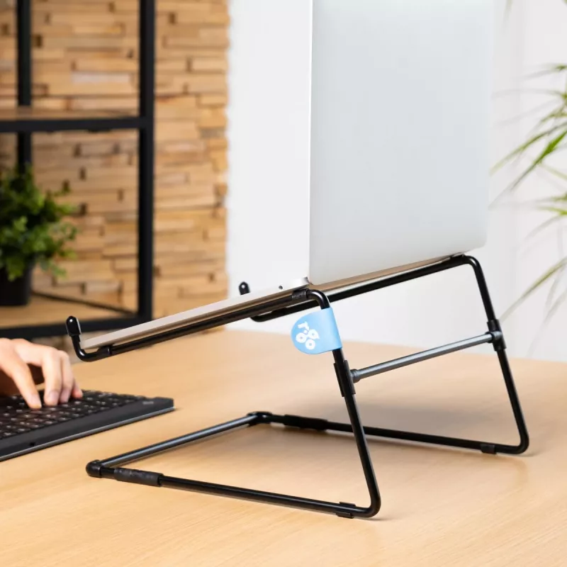 R-Go Tools stojan na notebook R-Go Steel Office, vhodný pre 10-22 palcov, čierny