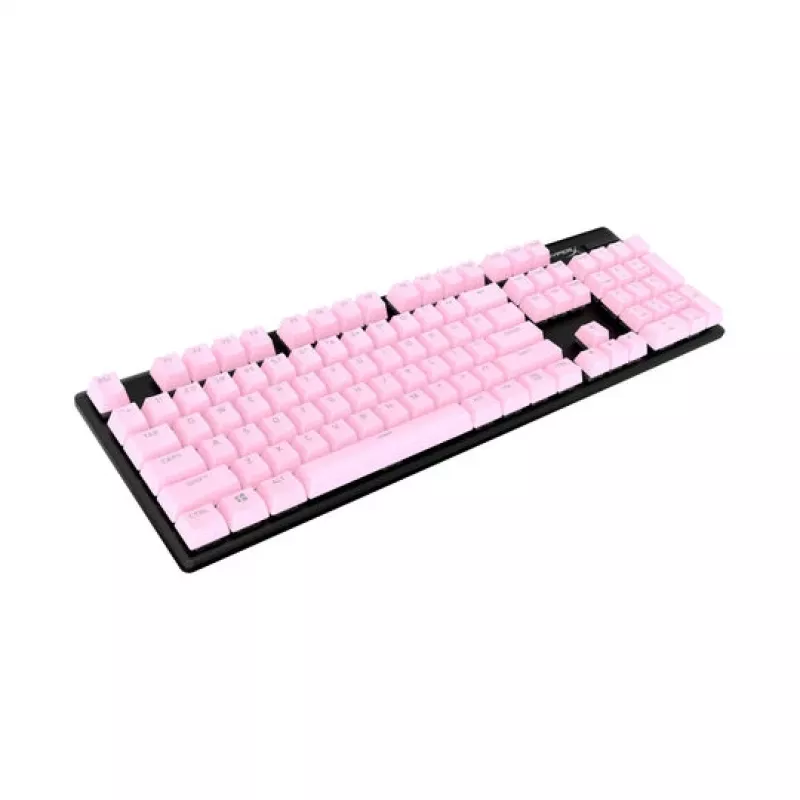 HyperX 519T9AA klávesy PBT, kompletná sada, rozloženie US, ružové