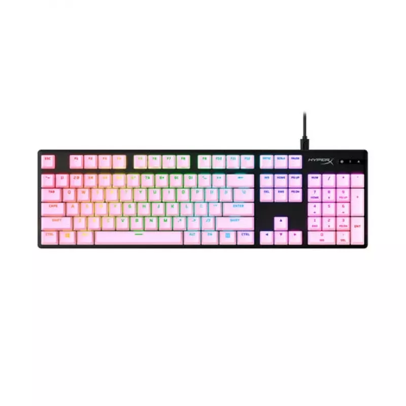HyperX 519T9AA klávesy PBT, kompletná sada, rozloženie US, ružové