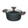 Resto Kitchenware Ran 2,4 L okrúhla čierna drevo