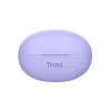 Trust Yavi 25297 slúchadlá do uší Bluetooth s ENC, fialové