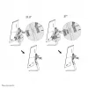 Neomounts FPMA-VESAMAC2127 adaptérová doska VESA pre iMac, 21,5-27 palcov, VESA 75x75 / 100x100 mm, max. 15 kg, oceľová, 730 g, strieborná