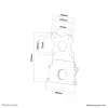 Neomounts FPMA-VESAMAC2127 adaptérová doska VESA pre iMac, 21,5-27 palcov, VESA 75x75 / 100x100 mm, max. 15 kg, oceľová, 730 g, strieborná