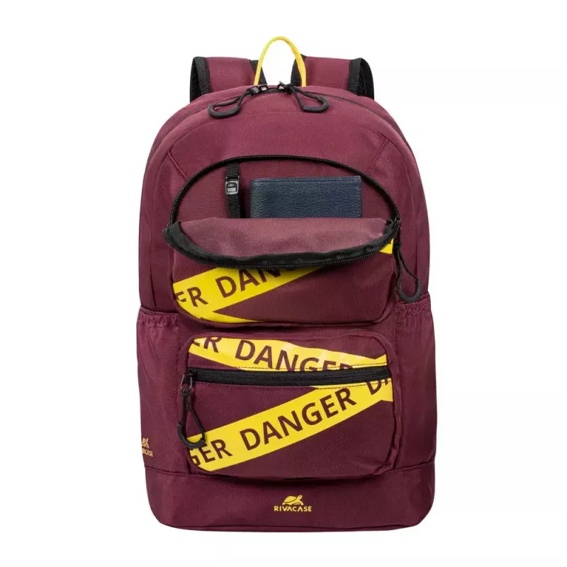 Rivacase 5421 Urban batoh na notebook 13,3 palca (33,8 cm), 14 l, bordovočervený