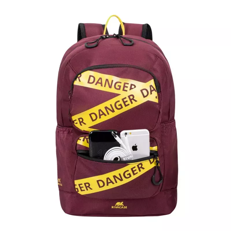 Rivacase 5421 Urban batoh na notebook 13,3 palca (33,8 cm), 14 l, bordovočervený