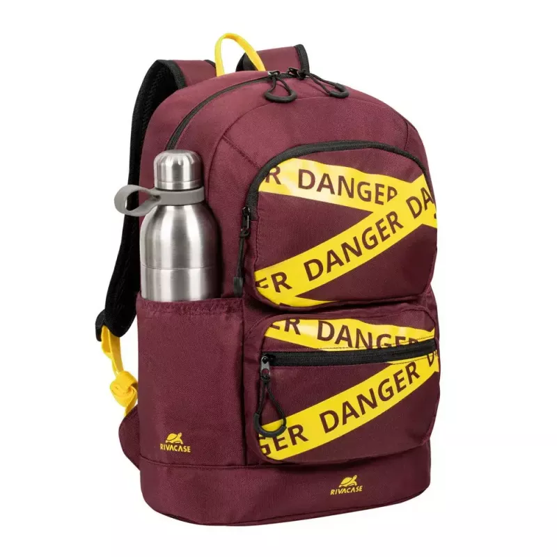 Rivacase 5421 Urban batoh na notebook 13,3 palca (33,8 cm), 14 l, bordovočervený