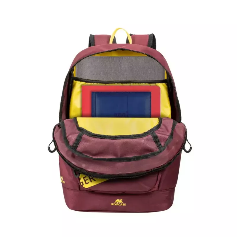Rivacase 5421 Urban batoh na notebook 13,3 palca (33,8 cm), 14 l, bordovočervený