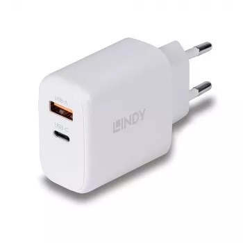Lindy 73428 mobilná nabíjačka univerzálna biela AC rýchle nabíjanie interiérová