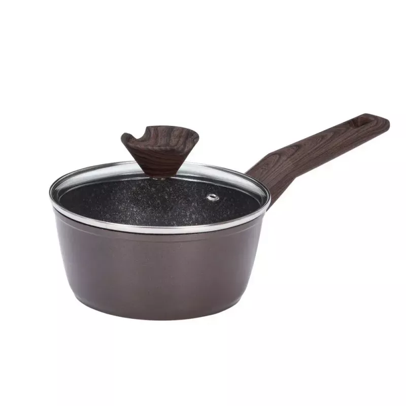 Hrniec Resto Kitchenware 93017 1,5 L okrúhly tmavohnedý