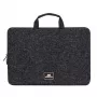 Puzdro Rivacase 7916BKMaus 39.6 cm 15.6 palca sivá
