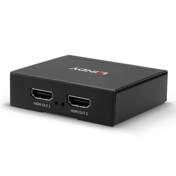 Lindy HDMI 4K rozbočovač 2 porty 3D, 2160p30