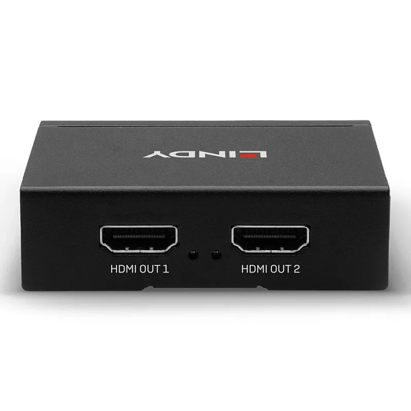 Lindy HDMI 4K rozbočovač 2 porty 3D, 2160p30
