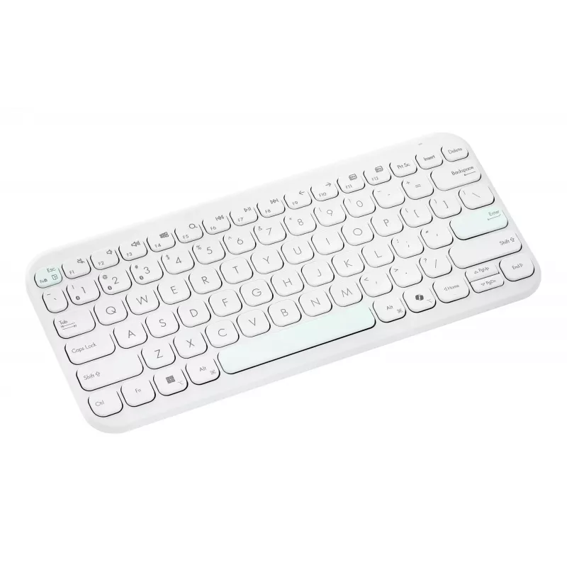 ASUS Marshmallow KW100 Bezdrôtová klávesnica, dúhovo biela