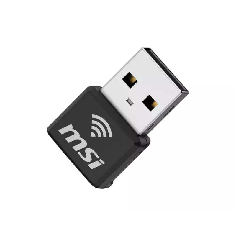 USB adaptér MSI AX1800 Nano WiFi USB 2.0 čierny