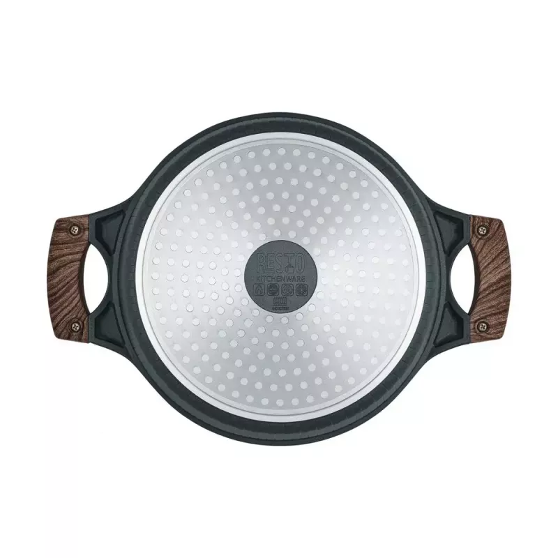 Resto Kitchenware Ran hrniec 4,2 l, okrúhly, béžový, drevo