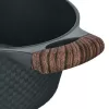 Resto Kitchenware Ran hrniec 4,2 l, okrúhly, béžový, drevo