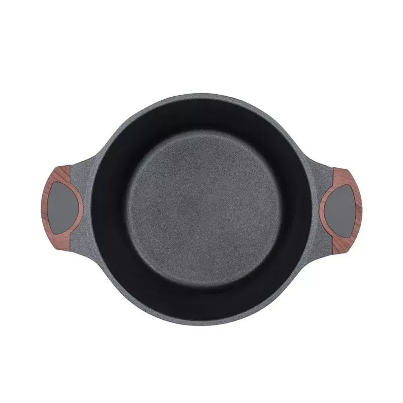 Resto Kitchenware Capella 4,6 L okrúhle čierne drevo