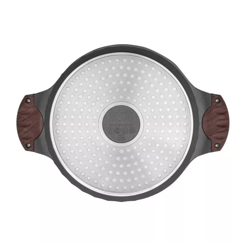 Resto Kitchenware Capella 4,6 L okrúhle čierne drevo