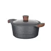 Resto Kitchenware Capella 4,6 L okrúhle čierne drevo