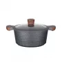 Resto Kitchenware Capella 4,6 L okrúhle čierne drevo