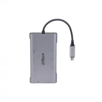 Dahua Technology 9-in-1 USB 3.1 Type-C na USB 3.0 + HDMI + RJ45 + VGA + SD/TF + PD dokovacia stanica