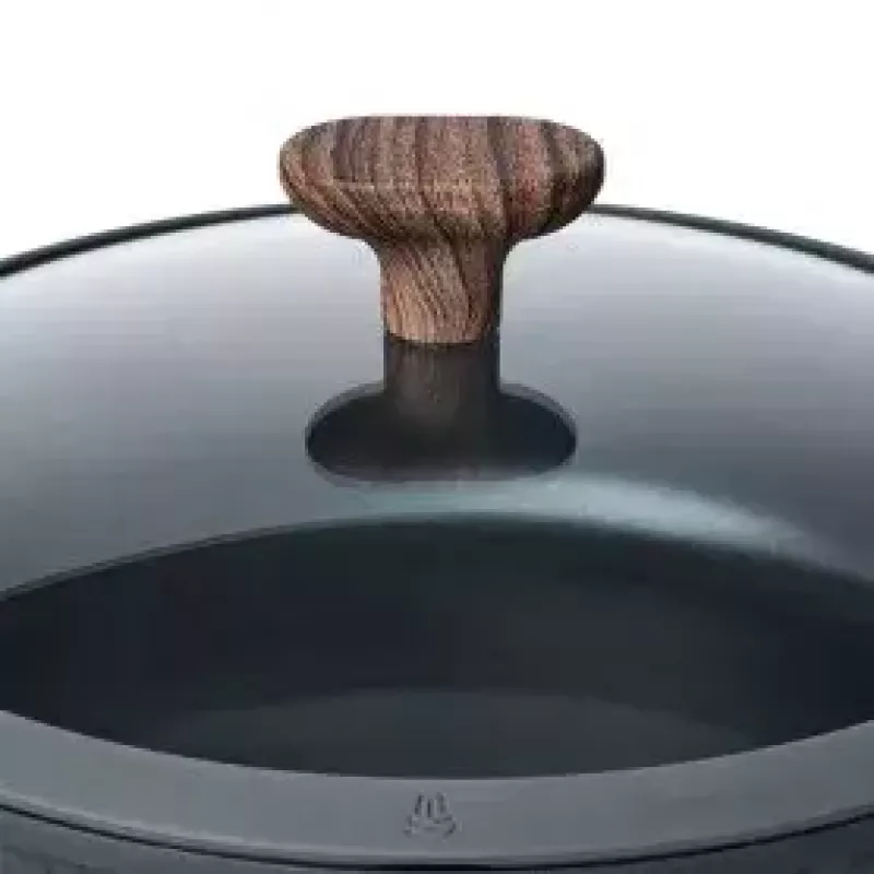 Resto Kitchenware 93906 univerzálny hrniec, čierny hliník, 4,1 l, 28 cm