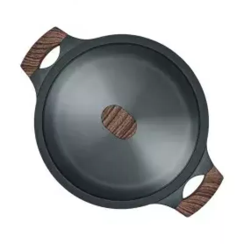 Resto Kitchenware 93906 univerzálny hrniec, čierny hliník, 4,1 l, 28 cm