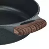 Resto Kitchenware 93906 univerzálny hrniec, čierny hliník, 4,1 l, 28 cm