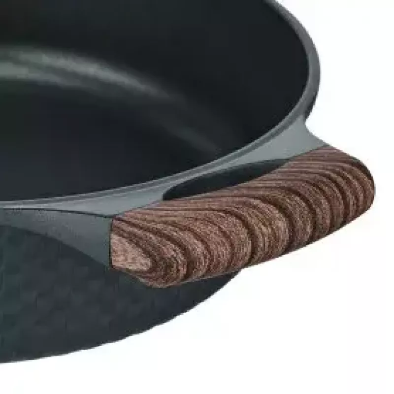 Resto Kitchenware 93906 univerzálny hrniec, čierny hliník, 4,1 l, 28 cm
