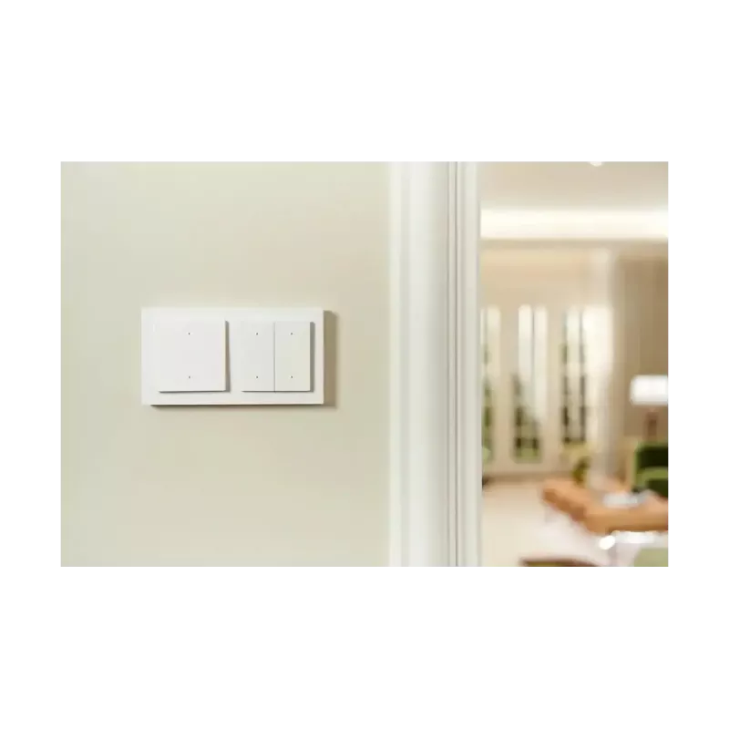 AQARA Light Switch H2 EU (2 tlačidlá, 1 kanál) (WS-K07D) – Zigbee a Thread nástenný vypínač s relé