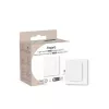 AQARA Light Switch H2 EU (2 tlačidlá, 1 kanál) (WS-K07D) – Zigbee a Thread nástenný vypínač s relé