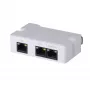 Sieťový vysielač DAHUA PFT1300, 10/100 Mbit/s, až do 300 m, IEEE 802.3af/at, 79×52×23 mm, 3 W, biela