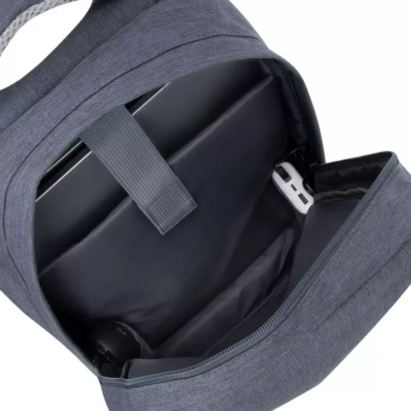 Rivacase 7562 protikrádežové puzdro na notebook, 15,6 palca (39,6 cm), tmavosivé